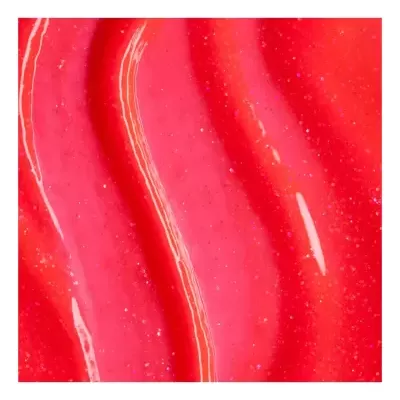 Textura cremosa rosa brilhante com brilhos