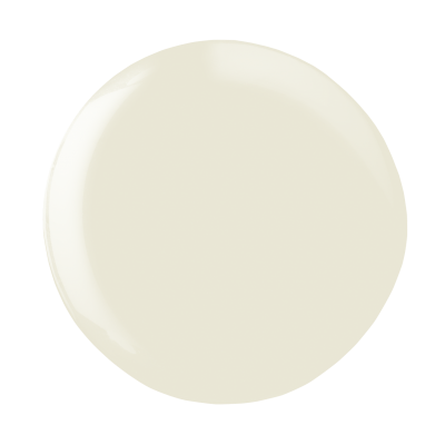 mancha redonda creme com brilho sobre fundo branco