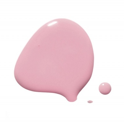 Mancha cor-de-rosa claro de verniz ou tinta líquida