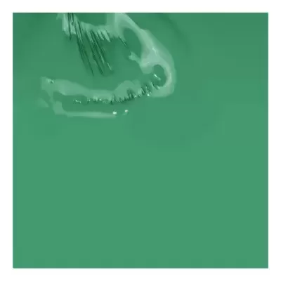 líquido verde viscoso com reflexos