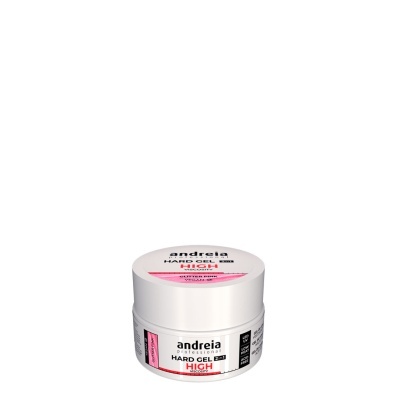 Embalagem branca de gel endurecedor para unhas Andreia Hard Gel High