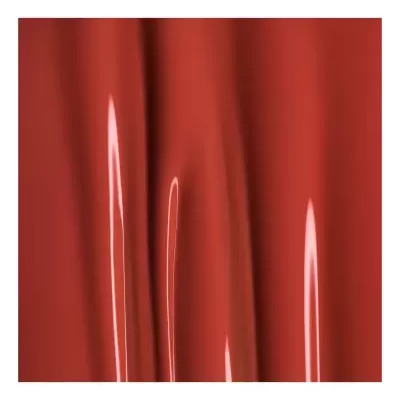 tecido sintético vermelho brilhante com vincos