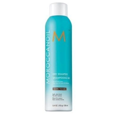 Spray de champô seco Moroccanoil azul e branco
