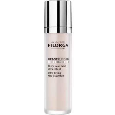 Frasco cosmético FILORGA Lift-Structure Radiance com tampa prata