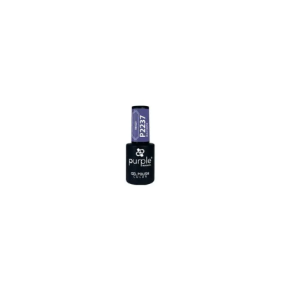 Frasco de verniz de gel para unhas Purple preto e roxo