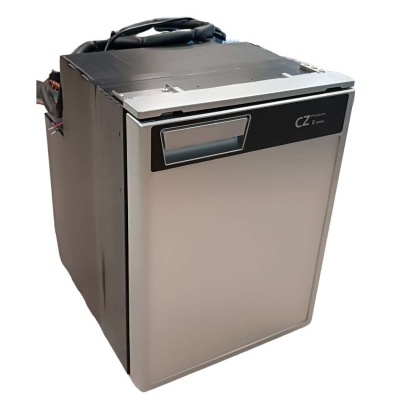 Máquina industrial para lavar espectáculos CZ cinza e preta