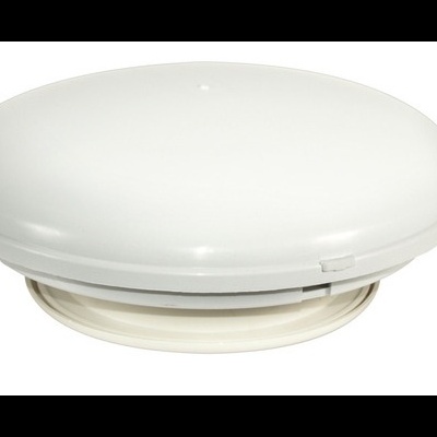 Dispositivo redondo branco com base côncava