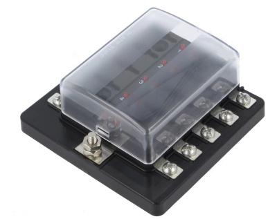 Dispositivo eletrónico com conectores metálicos e tampa transparente