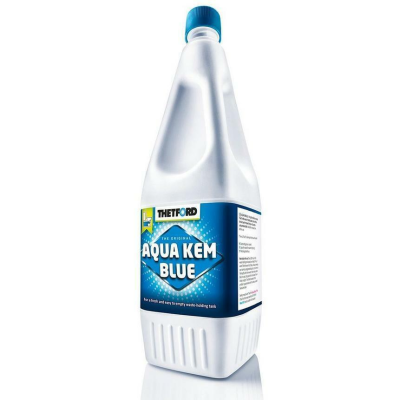 Frasco de produto químico Thetford Aqua Kem Blue