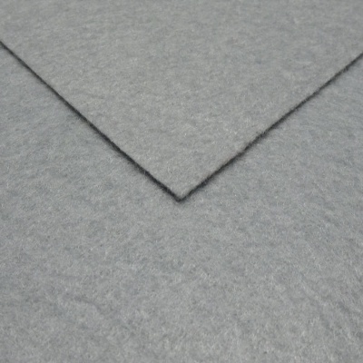 Tecido cinzento claro felpudo sobreposto