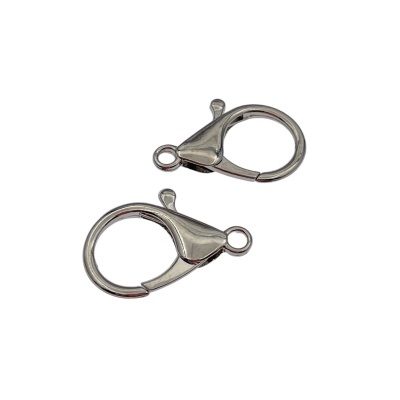 Fechos de lagosta prateados para joalharia