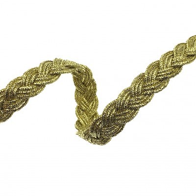 Cordão trançado dourado