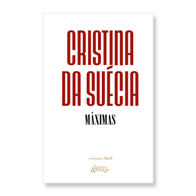 Capa de livro branca com título em letras vermelhas e pretas