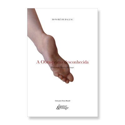 Livro com capa branca e imagem de pé humano e texto em português.