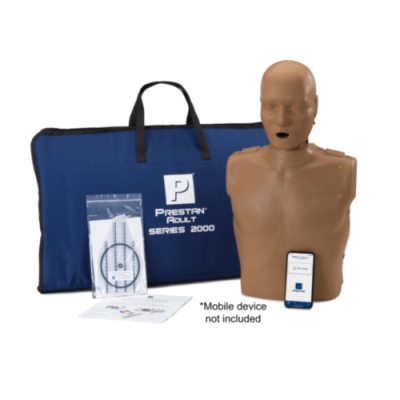 Kit simulação médica PRESTAN ADULT SERIES 2000 com manequim e saco azul