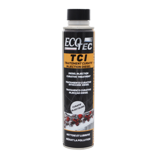 1111 - TRATAMENTO CURATIVO INJECÇÃO DIESEL 300ml Frasco do produto ECO TEC TCI para injeção diesel