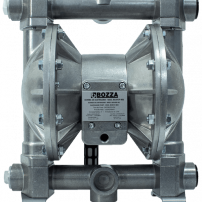 Bomba de diafragma metálica cinza BOZZA modelo MARK III-03