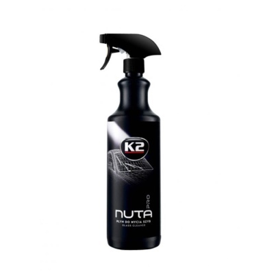 Frasco preto spray de limpeza de vidro K2 NUTA PRO