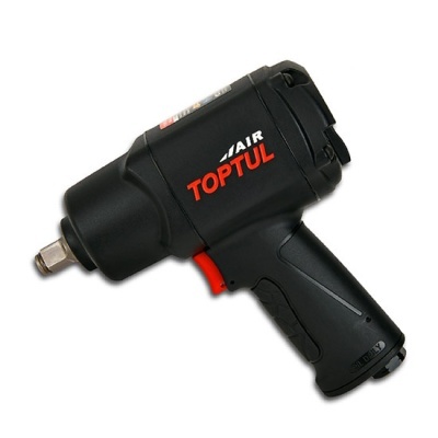 Chave de impacto pneumática preta AIR TOPTUL com punho ergonómico