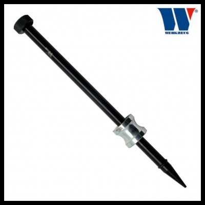 Ferramenta preta com peça metálica prateada e logotipo 'WERKTEC' no canto superior direito