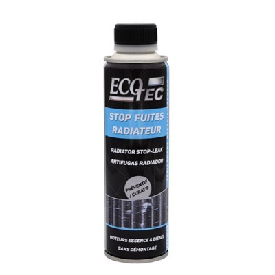 Frasco ECO TEC Stop Fuites Radiateur produto para radiador automóvel