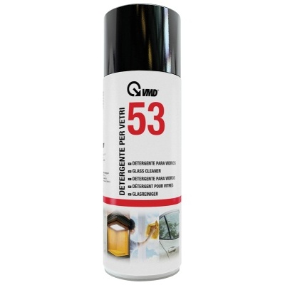 Frasco de detergente para vidro VMD 53 com tampa preta