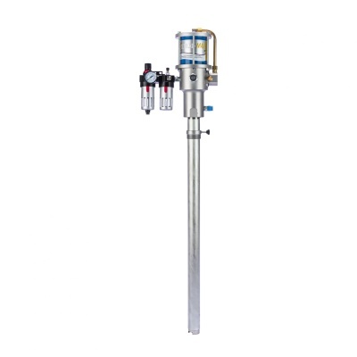 Bomba pneumática metálica com filtro regulador e manómetro