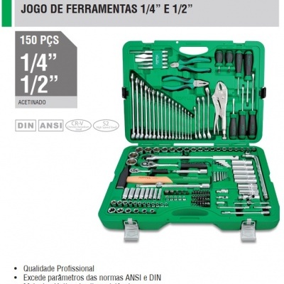 Jogo de ferramentas 1/4