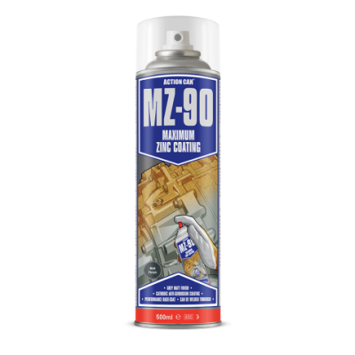 Lata spray MZ-90 de revestimento zinco máximo 500ml