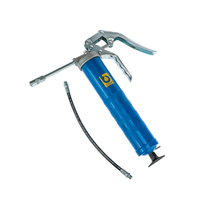 Armação de massa manual azul com alavanca e cabo flexível preto
