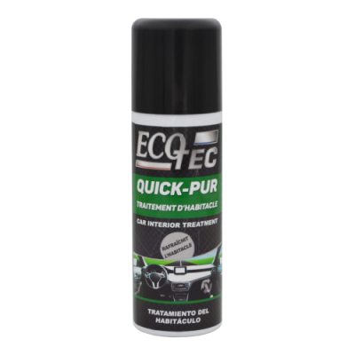 Frasco de spray ECO TEC QUICK-PUR para tratamento interior de carro