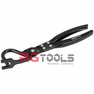 Alicate preto com cabo revestido preto e texto VIRUBIN 250T