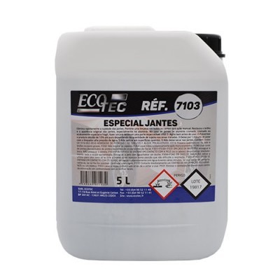 Recipiente branco 5L com produto químico ECO ESPECIAL JANTES