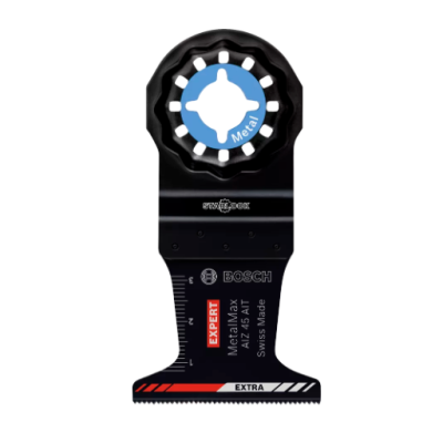 Lâmina multiferramenta preta BOSCH para corte de metal