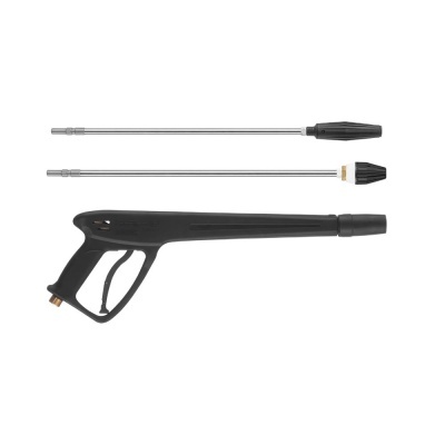 Conjunto pistola para lavagem com duas lanças metálicas