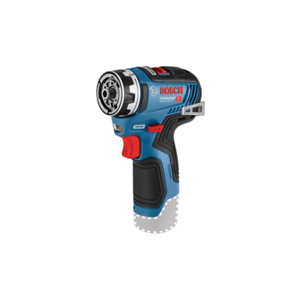 Aparafusadora elétrica Bosch azul e preta com punho ergonómico