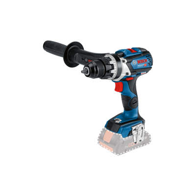 Parafusadora/furadeira Bosch Professional azul e preta com punho auxiliar