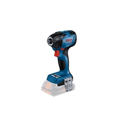 Ferramenta elétrica Bosch azul e preta com texto 'BOSCH PROFESSIONAL GDR 18V-160'