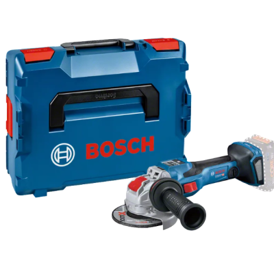 Conjunto de ferramentas elétricas Bosch com mala azul e ferramenta portátil azul e preta