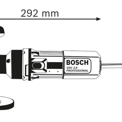 Ferramenta elétrica Bosch GSC 2,8 Professional com medidas