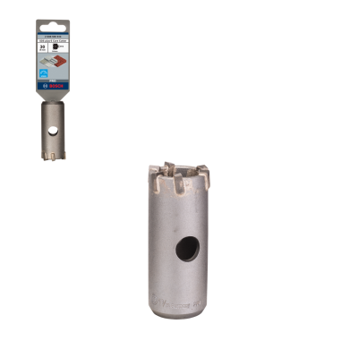 Broca saca-corações metálica prateada com embalagem BOSCH