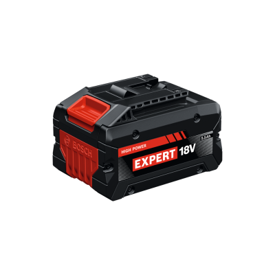 Bateria Bosch Expert 18V 5.5Ah preto e vermelho