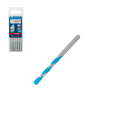 Conjunto de brocas Bosch Expert com ponta azul em caixa transparente
