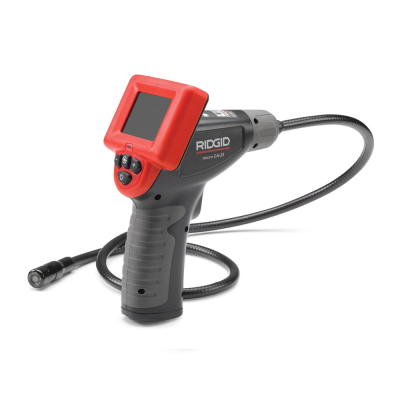 Câmara de inspeção RIDGID MICRO CA-25 com ecrã e cabo flexível