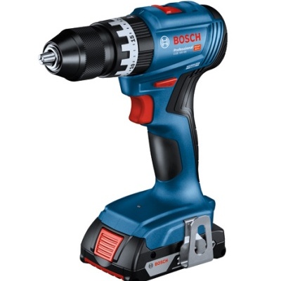 aparafusadora Bosch Professional azul, preta e vermelha