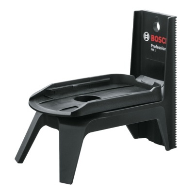 Suporte para ferramentas Bosch preto em fundo branco