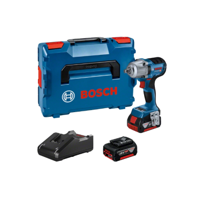 Conjunto de ferramenta elétrica Bosch com mala, furadeira, bateria e carregador