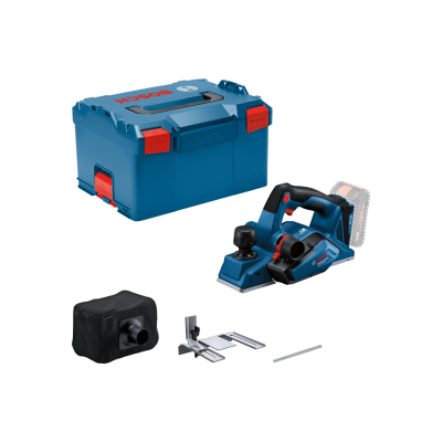 Conjunto de plaina elétrica Bosch com estojo e acessórios