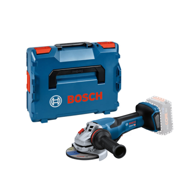 Esmerilhadora Bosch Professional com caixa de transporte azul