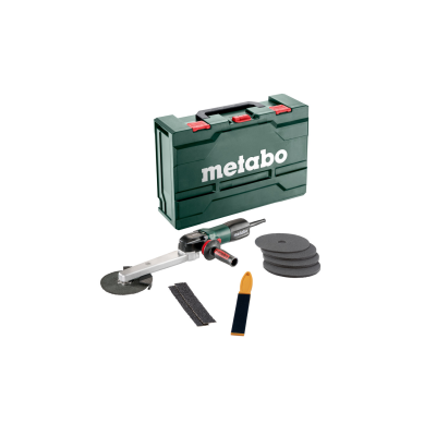 Conjunto de ferramentas para polimento Metabo com caixa e acessórios